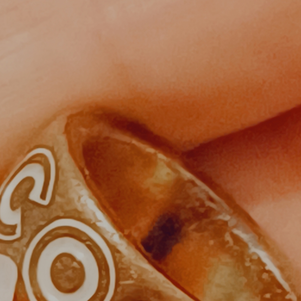 $800 Authentic CHANEL Ring Gold COCO Japan Size US 5,5 6 Made in France EUC rare - Picture 13 of 13